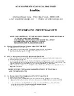 Preview for 6 page of InterVac RMF-220 Installation And Operating Manual