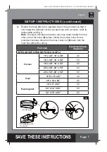 Preview for 7 page of Intex 198 PO Owner'S Manual