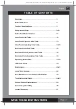 Preview for 2 page of Intex ECO5110 Owner'S Manual