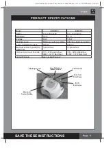 Preview for 5 page of Intex ECO5110 Owner'S Manual