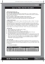 Preview for 11 page of Intex ECO5110 Owner'S Manual