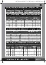 Preview for 16 page of Intex ECO5110 Owner'S Manual