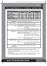 Preview for 23 page of Intex ECO5110 Owner'S Manual