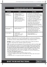 Preview for 24 page of Intex ECO5110 Owner'S Manual