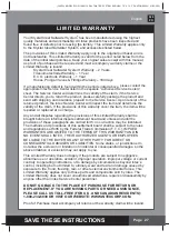 Preview for 27 page of Intex ECO5110 Owner'S Manual