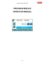 Preview for 68 page of Intimus INT-GU-05280EPSP Operation Manual