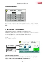 Preview for 72 page of Intimus INT-GU-05280EPSP Operation Manual