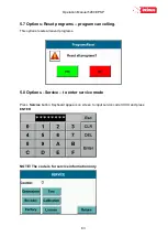 Preview for 83 page of Intimus INT-GU-05280EPSP Operation Manual