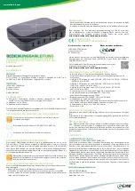 Intos Electronic InLine Qi Powerstation Multiport Operating Instructions preview