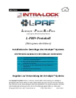 Preview for 27 page of Intra-Lock IntraSpin Series Use