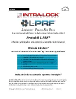 Preview for 104 page of Intra-Lock IntraSpin Series Use