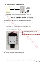 Preview for 10 page of Intratone KEY SAFE Installation And Connection