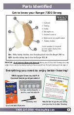 Preview for 3 page of IntriCon HearingHelp Express Ranger-7800 Strong User Manual