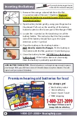 Preview for 4 page of IntriCon HearingHelp Express Ranger-7800 Strong User Manual