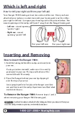 Preview for 6 page of IntriCon HearingHelp Express Ranger-7800 Strong User Manual