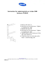 Preview for 3 page of Invacare Action 2000 Field Safety Notice