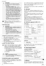 Preview for 18 page of Invacare Aquatec Galaxy User Manual