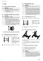 Preview for 14 page of Invacare Birdie EVO User Manual