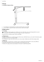 Preview for 6 page of Invacare IH1010 User Manual