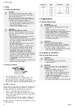 Preview for 36 page of Invacare L803 User Manual