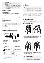 Preview for 3 page of Invacare P402 Aventia User Manual