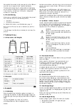 Preview for 5 page of Invacare P402 Aventia User Manual