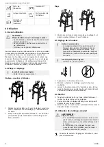 Preview for 22 page of Invacare P402 Aventia User Manual