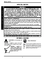 Preview for 2 page of Invacare RPS350-1 Owner'S Operating And Maintenance Manual