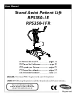 Preview for 1 page of Invacare RPS350-1E User Manual