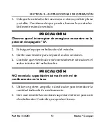 Preview for 51 page of Invacare Stratos Aerosol IRC1710 Operator'S Manual