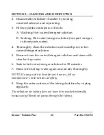 Preview for 28 page of Invacare Stratos Aerosol IRC1730 Operator'S Manual