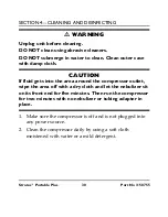 Preview for 30 page of Invacare Stratos Aerosol IRC1730 Operator'S Manual