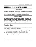 Preview for 31 page of Invacare Stratos Aerosol IRC1730 Operator'S Manual