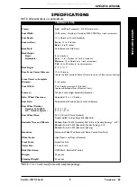 Preview for 5 page of Invacare Top End Terminator SS Owner'S Operator And Maintenance Manual