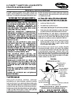 Preview for 38 page of Invacare Ulti-Mate Air Back Installation And Operating Instructions Manual