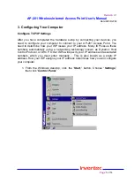 Preview for 5 page of Inventec AP-201 User Manual