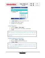 Preview for 60 page of Inventec Mercury 619 User Manual