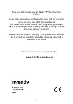 Preview for 28 page of inventiv CP1 434 K Operator'S Manual