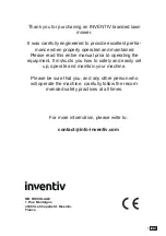 Preview for 17 page of inventiv INV T17051 TH Operator'S Manual