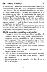 Preview for 4 page of INVENTOR PSC1850NFLW User Manual