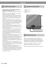 Preview for 6 page of inventum WS335 Instruction Manual