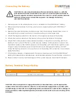 Preview for 11 page of Inventus Power PROTRXion M-24V60-TRX User Manual