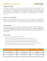 Preview for 19 page of Inventus Power PROTRXion M-24V60-TRX User Manual