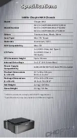 Preview for 4 page of InWin Chopin Max User Manual