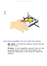 Preview for 3 page of Iomega PocketZip Quick Install Manual