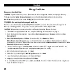 Preview for 12 page of Iomega Portable Hard Drive USB / FireWire Quick Start Manual