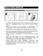 Preview for 79 page of ION Health USB WRIST BLOOD PRESSURE MONITOR Quick Start Manual