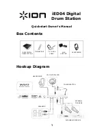 Preview for 3 page of ION IED04 Quick Start Manual