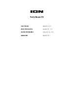 ION Party Boom FX User Manual preview