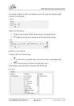 Preview for 42 page of ION Tiger Select User Manual